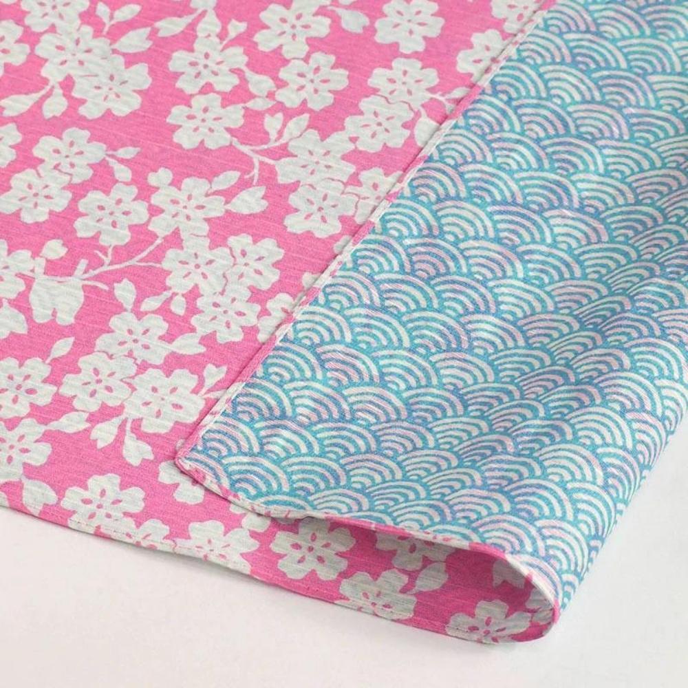 Furoshiki | Fuku Musubi Reversible Cherry Blossom & Waves