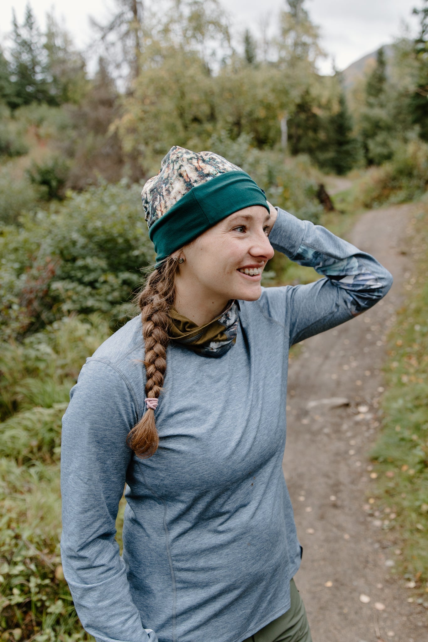 Alpine Fit | Geo Merino Wool Neck Gaiter