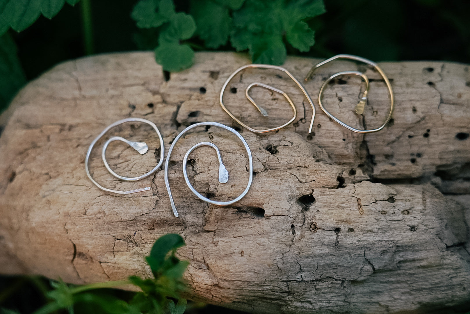 Crooked Trails Silver | Serpent Swirl Earrings