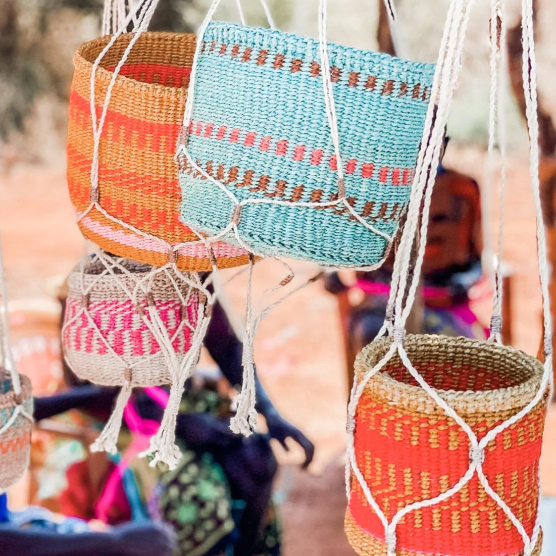 Zawadisha | Sisal Plant & Pot Hanger