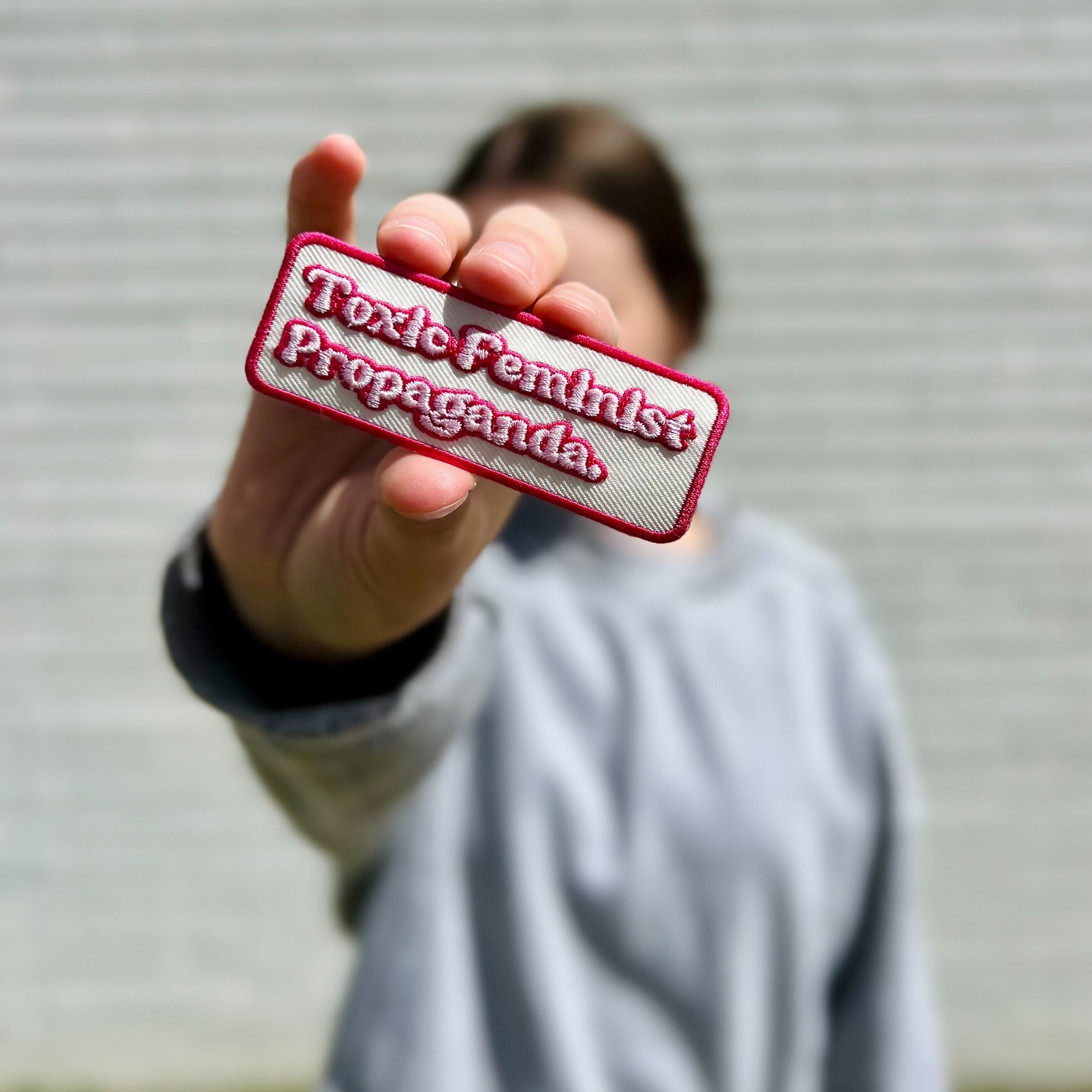 Gnara x Outpatch | "Toxic Feminist Propaganda" Stick-On Patch