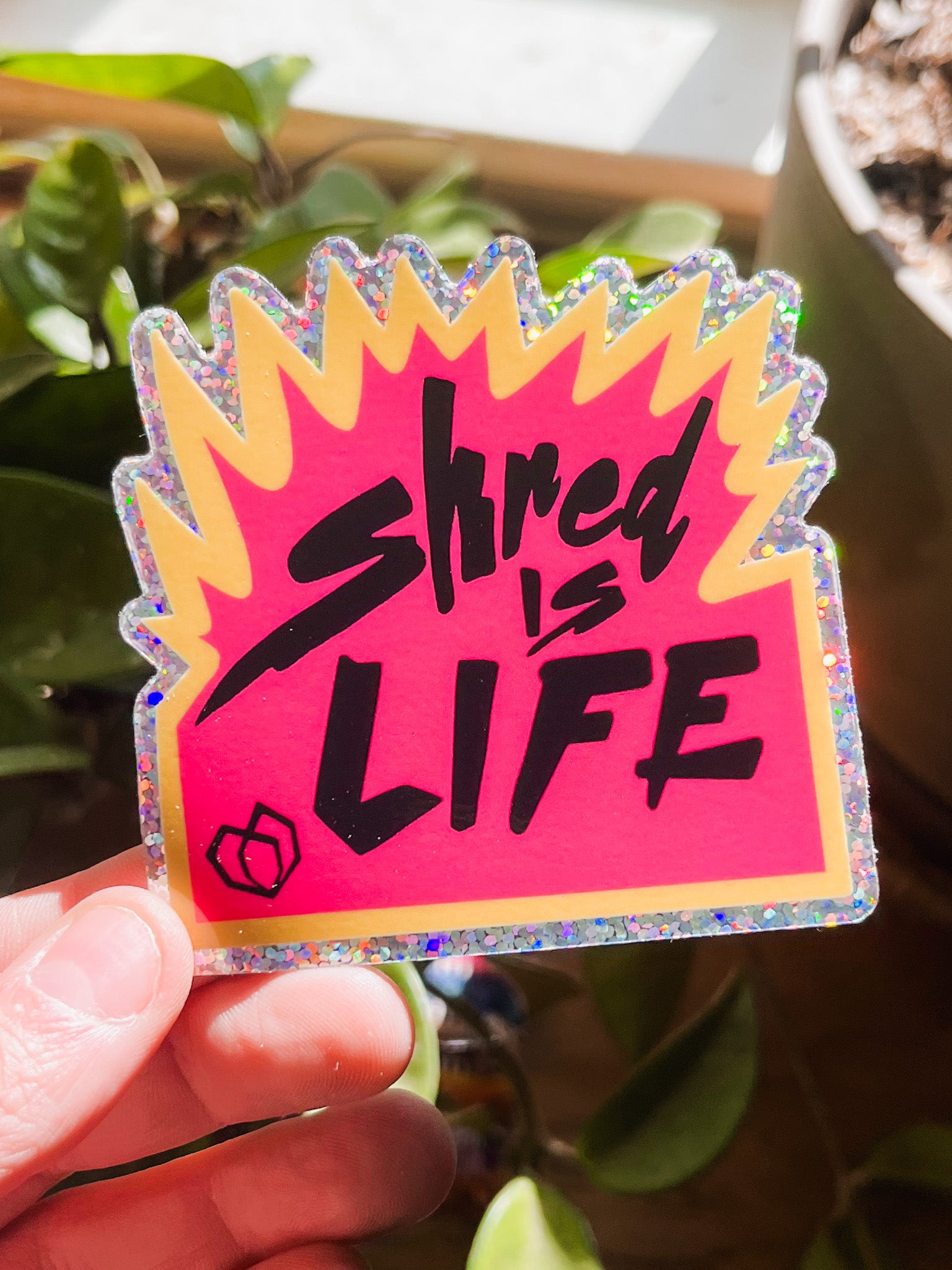 Shred is Life Sticker