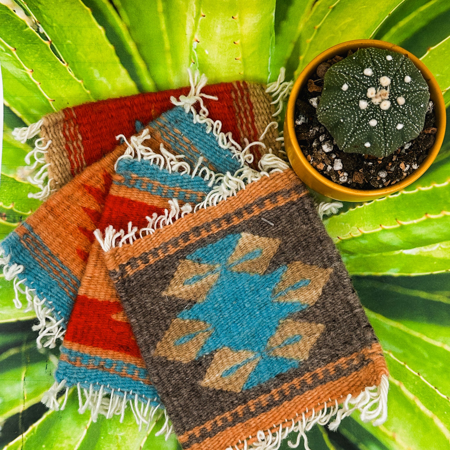 Zapotec Coasters | Ocho