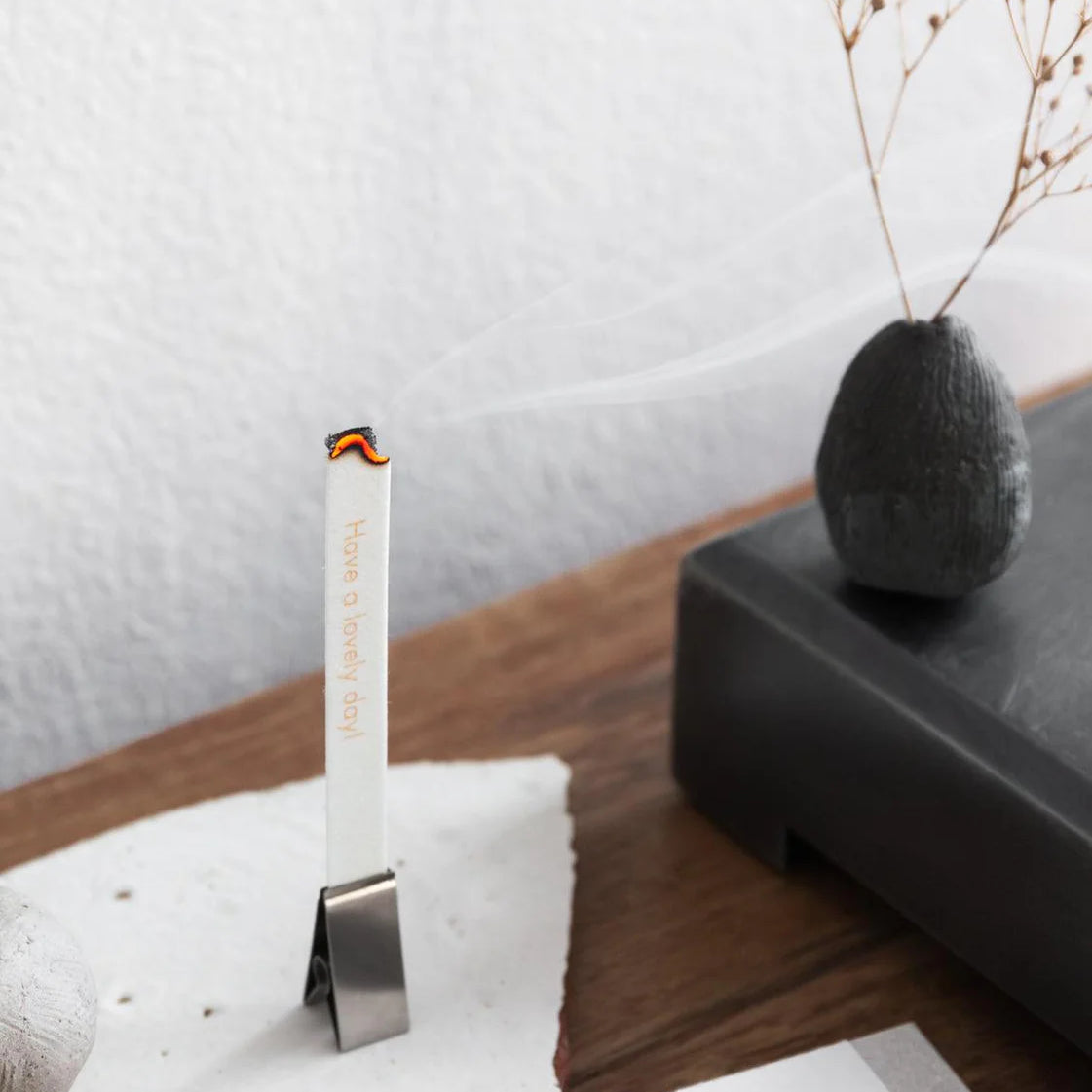 HA KO Washi Paper Incense Strips | Elegant Agarwood