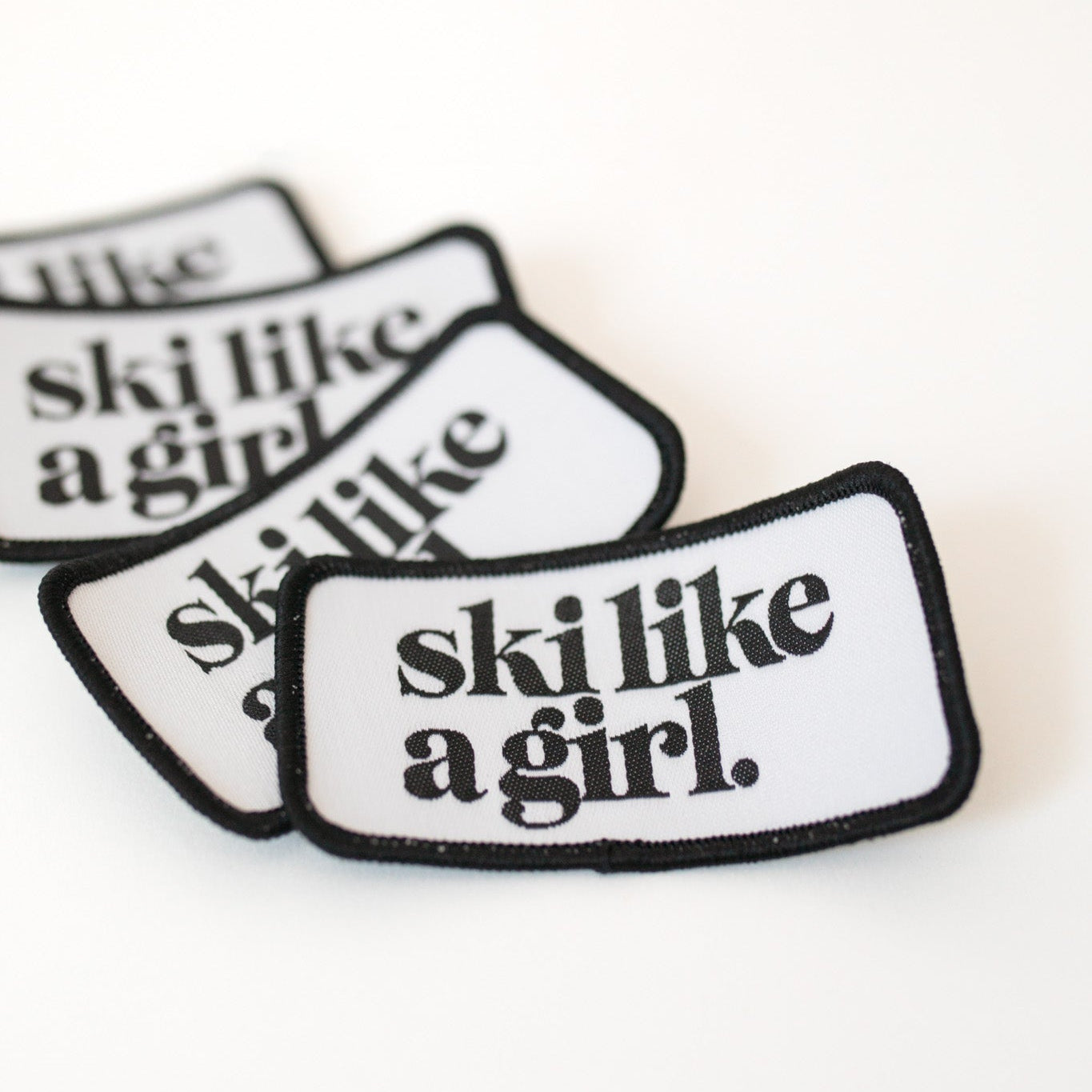 Ski Like a Girl | Patch