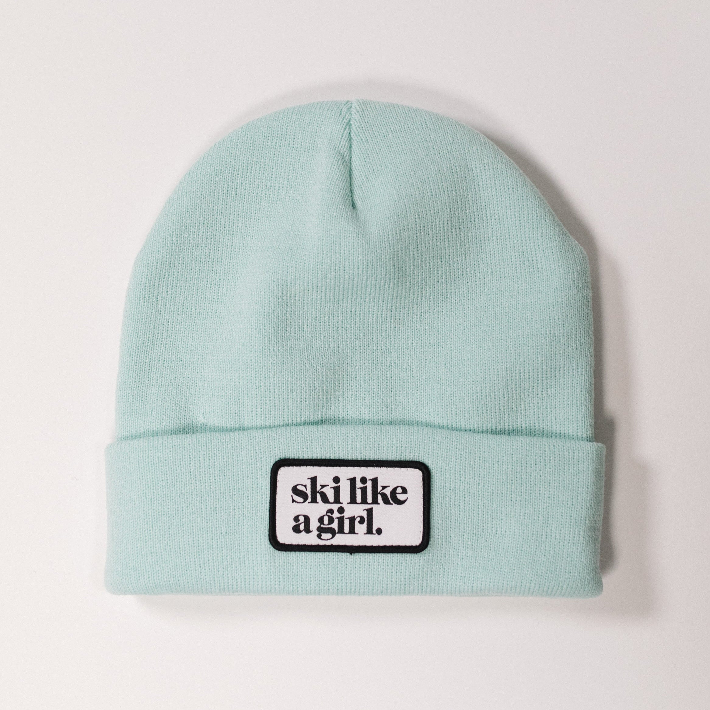 Ski Like A Girl | Arctic Patch Beanie