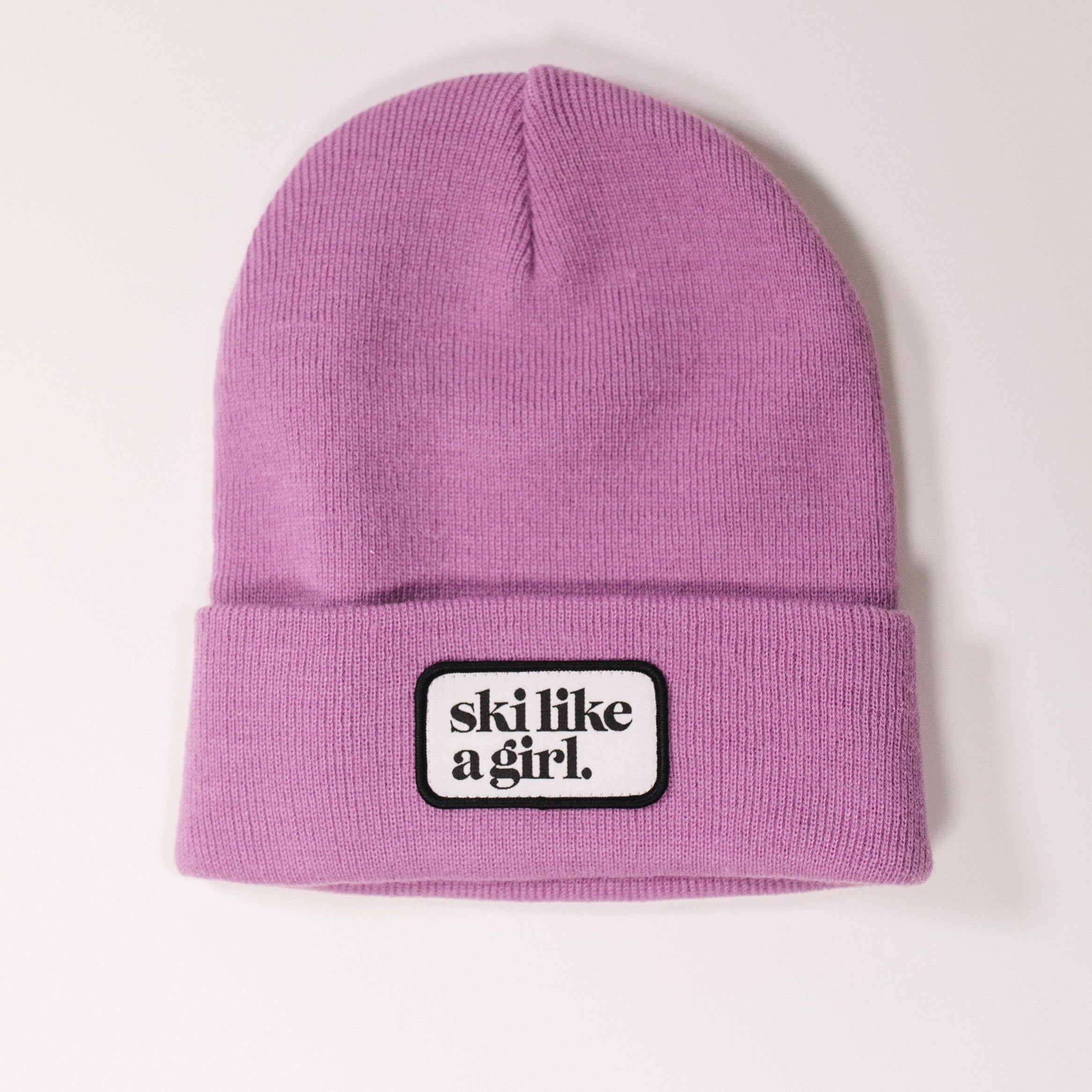 Ski Like A Girl | Berry Patch Beanie