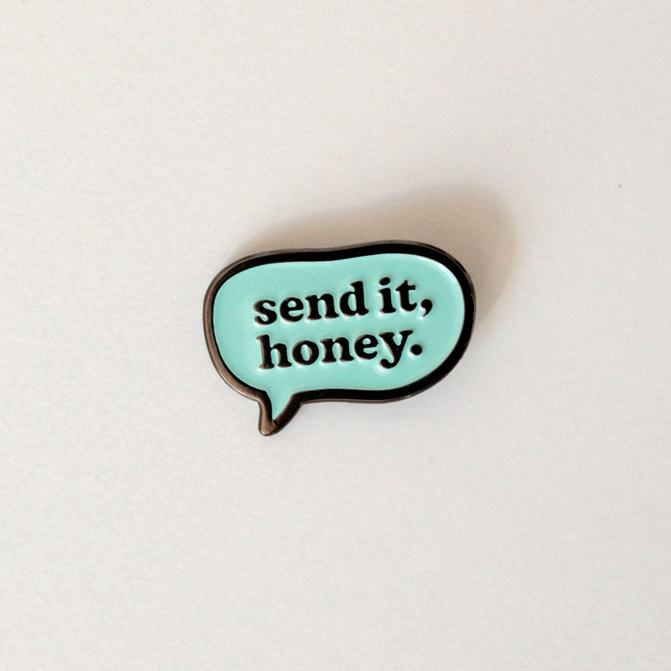 Ski Lke A Girl | Send it, Honey Enamel Pin