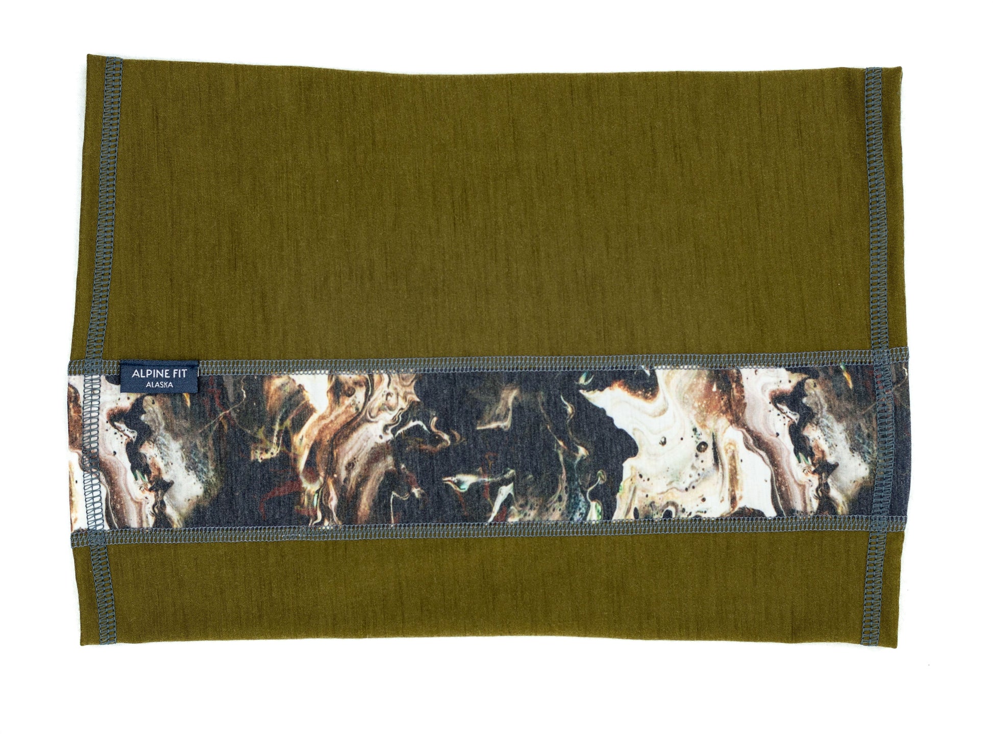 Alpine Fit | Geo Merino Wool Neck Gaiter