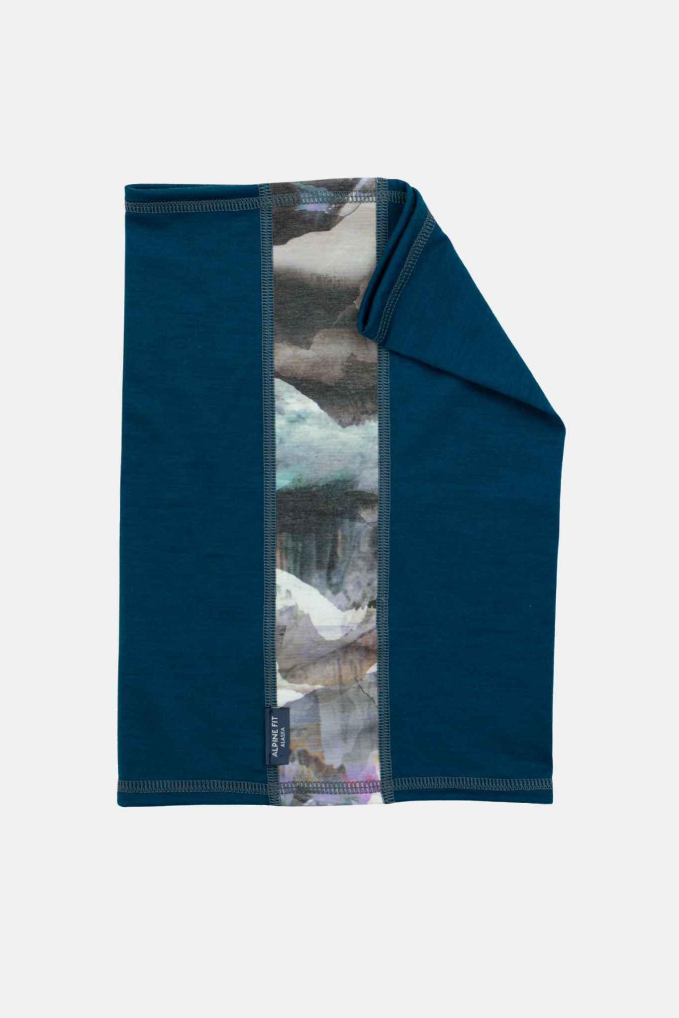 Alpine Fit | Geo Merino Wool Neck Gaiter