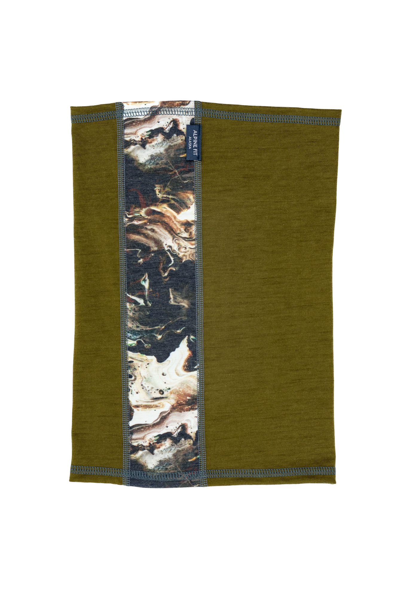 Alpine Fit | Geo Merino Wool Neck Gaiter