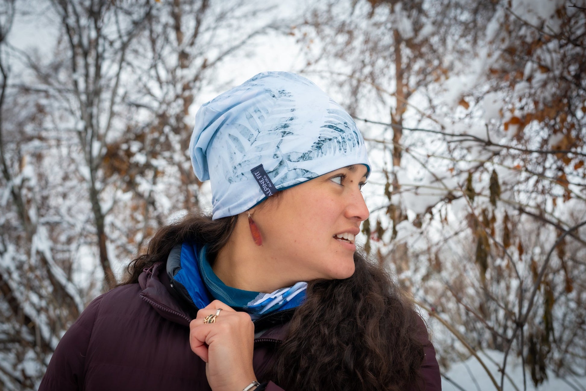 Alpine Fit | Geo Merino Wool Neck Gaiter