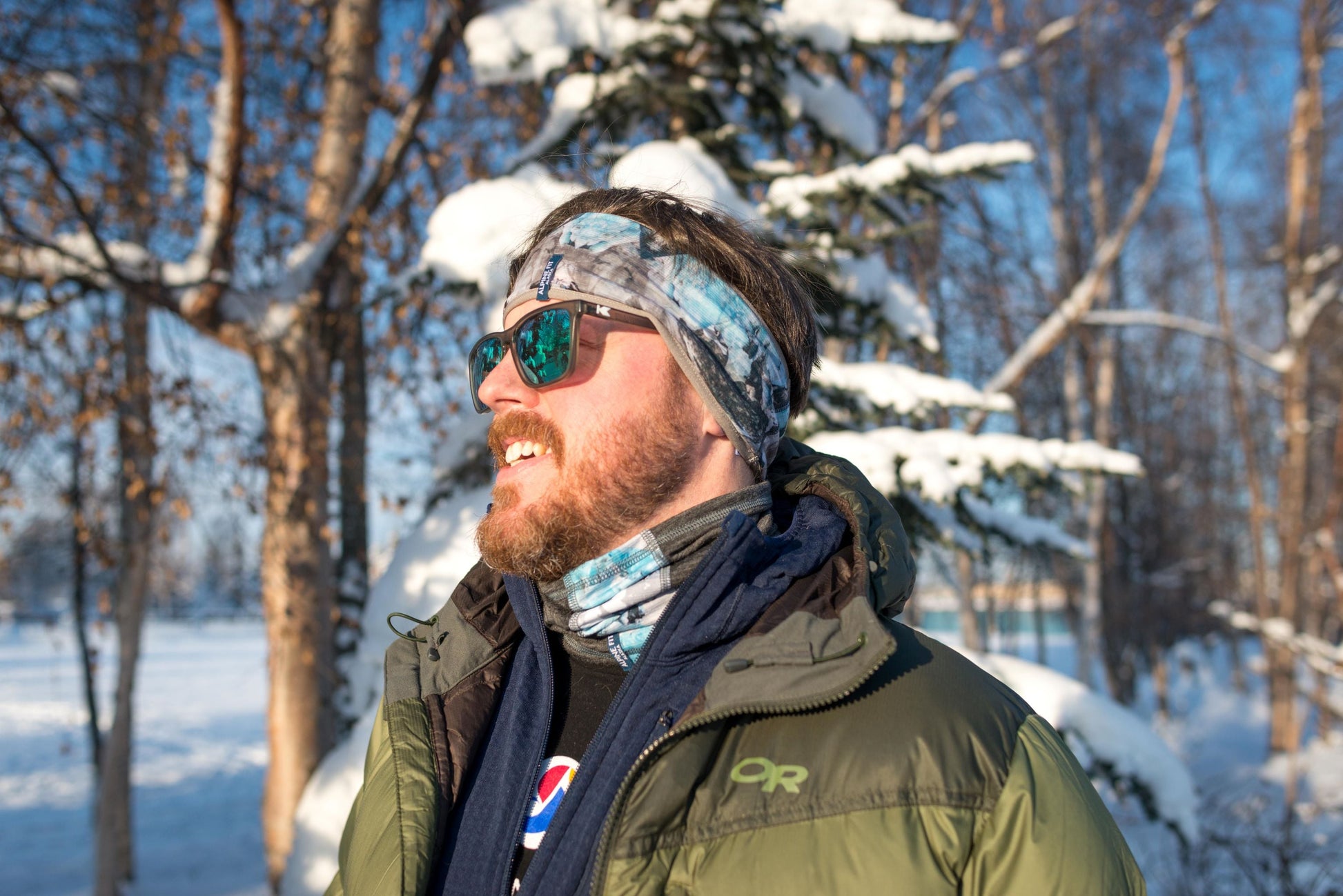 Alpine Fit | Geo Merino Wool Neck Gaiter