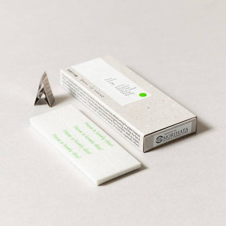 HA KO | Washi Paper Incense Strips Deep Citrus