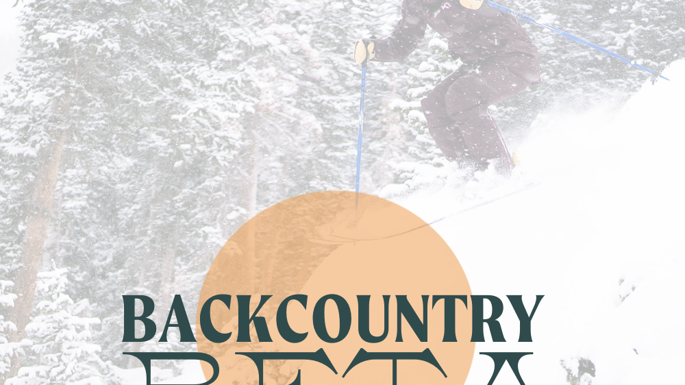 Backcountry Beta: Confidently Lead a Backcountry Tour