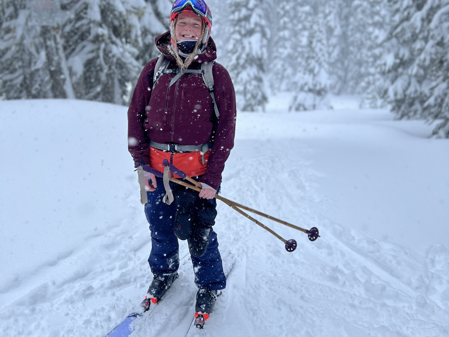Skiing while pregnant
