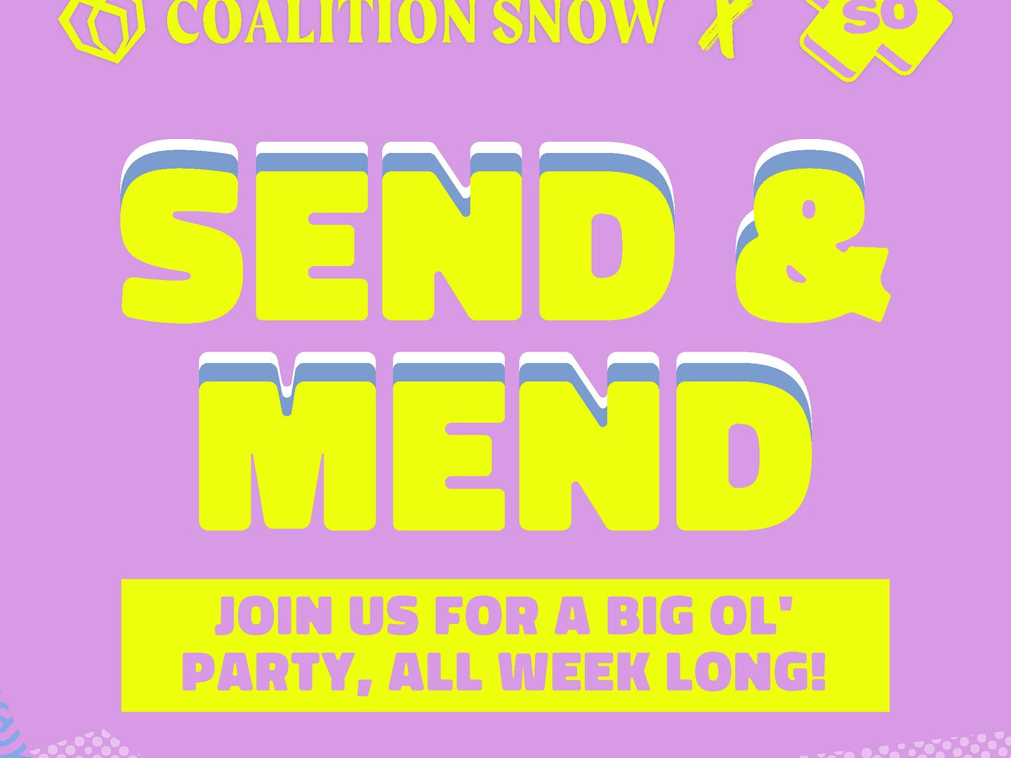 Demos, Pop-Up, and more with NOSO Patches