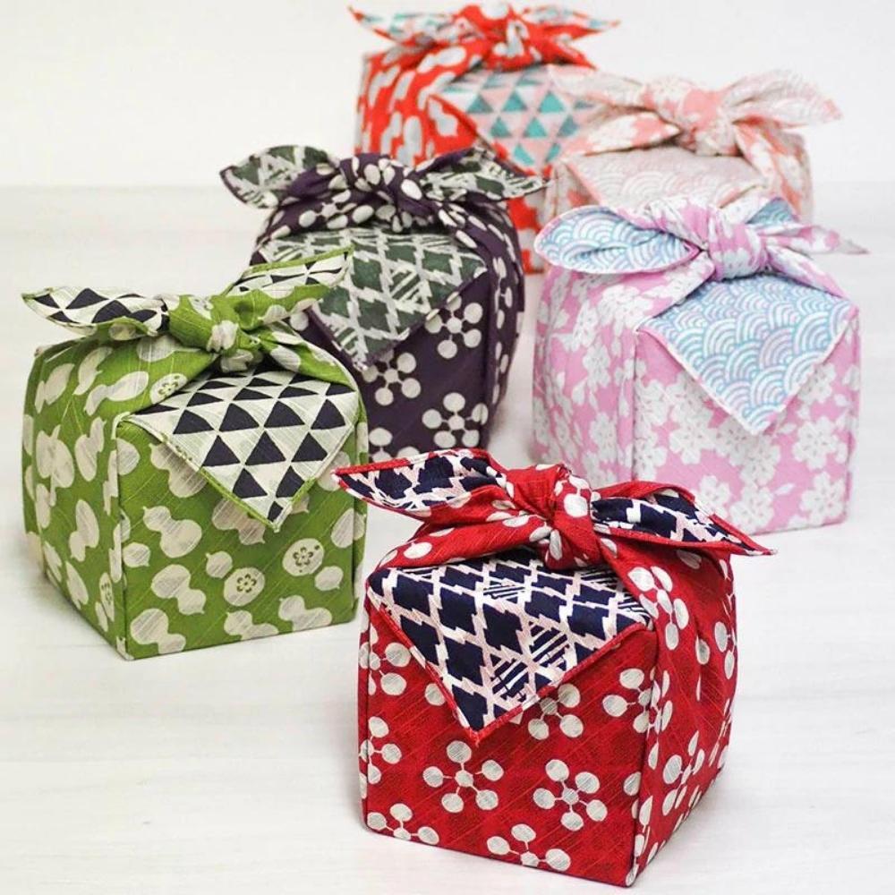 Furoshiki | Fuku Musubi Reversible Cherry Blossom & Waves