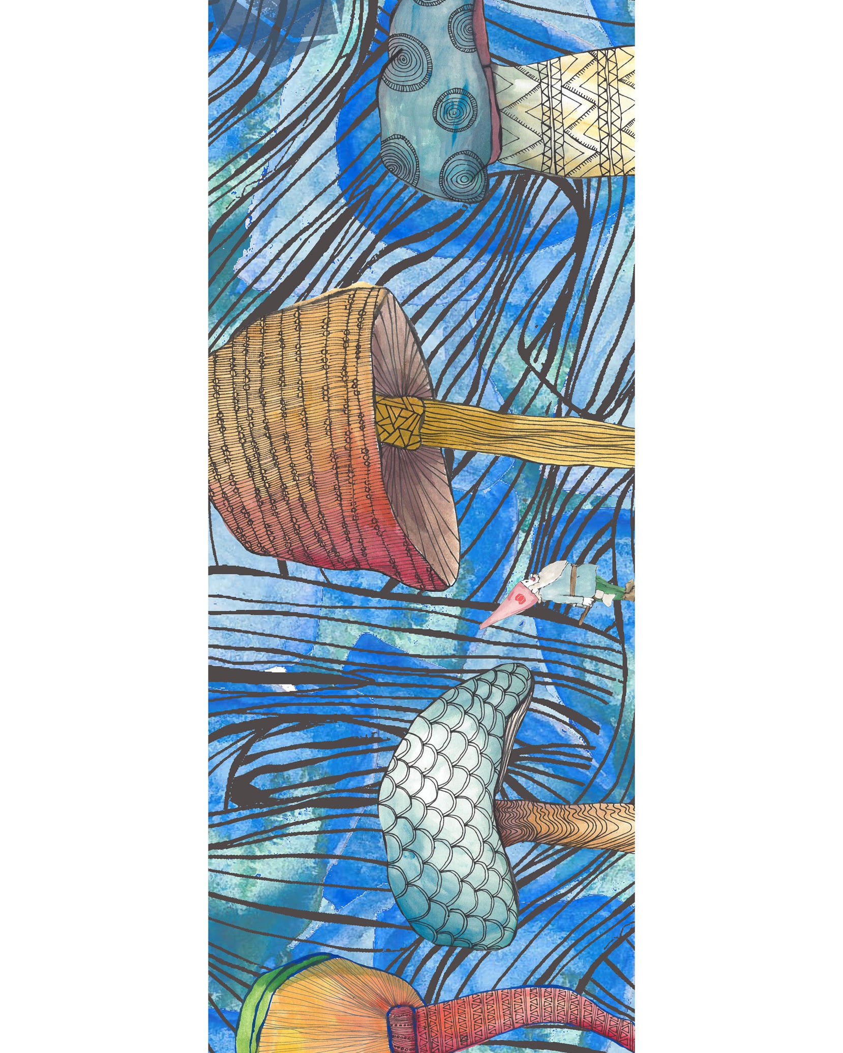 14/15 Shroom Room Print