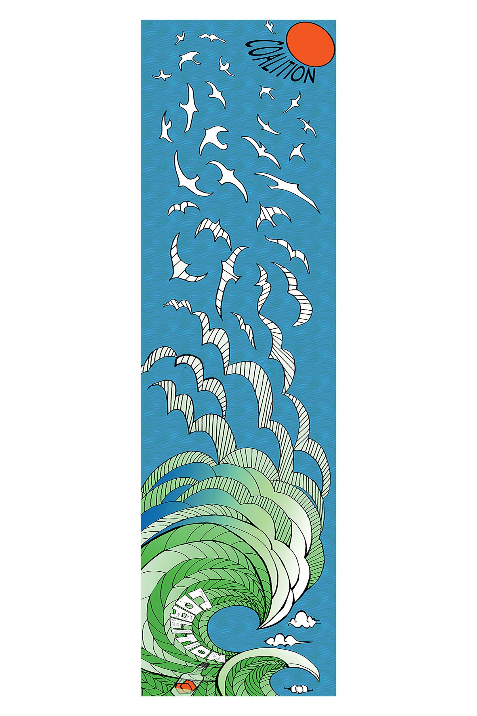 14/15 Flock of Ski Gulls Print