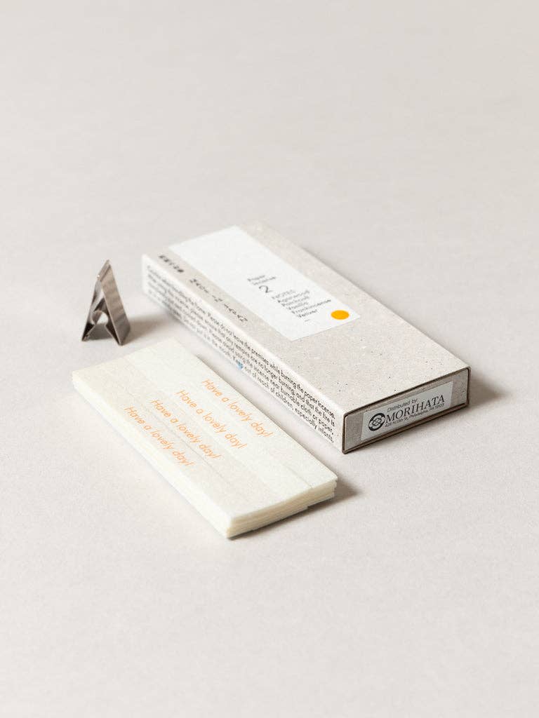 HA KO Washi Paper Incense Strips | Elegant Agarwood