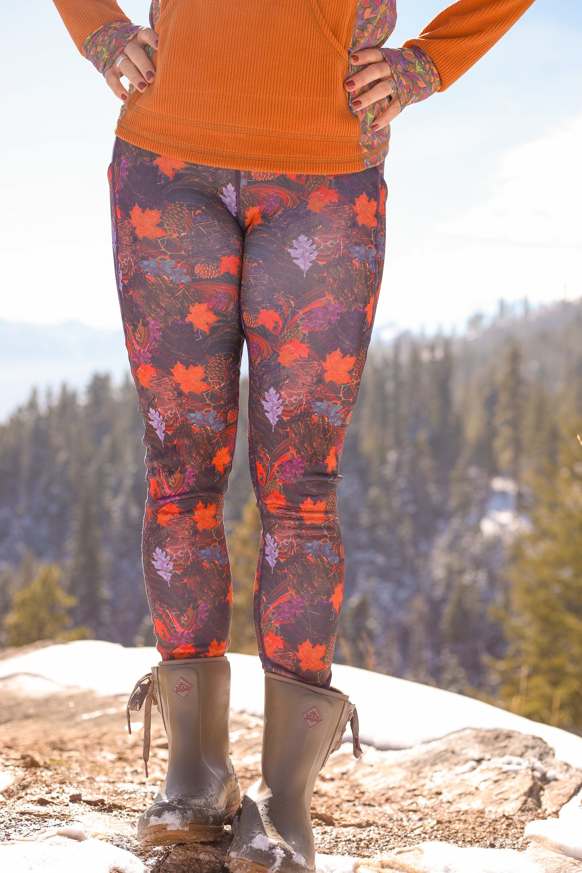 Youer | Go There Fleece Legging Littering And