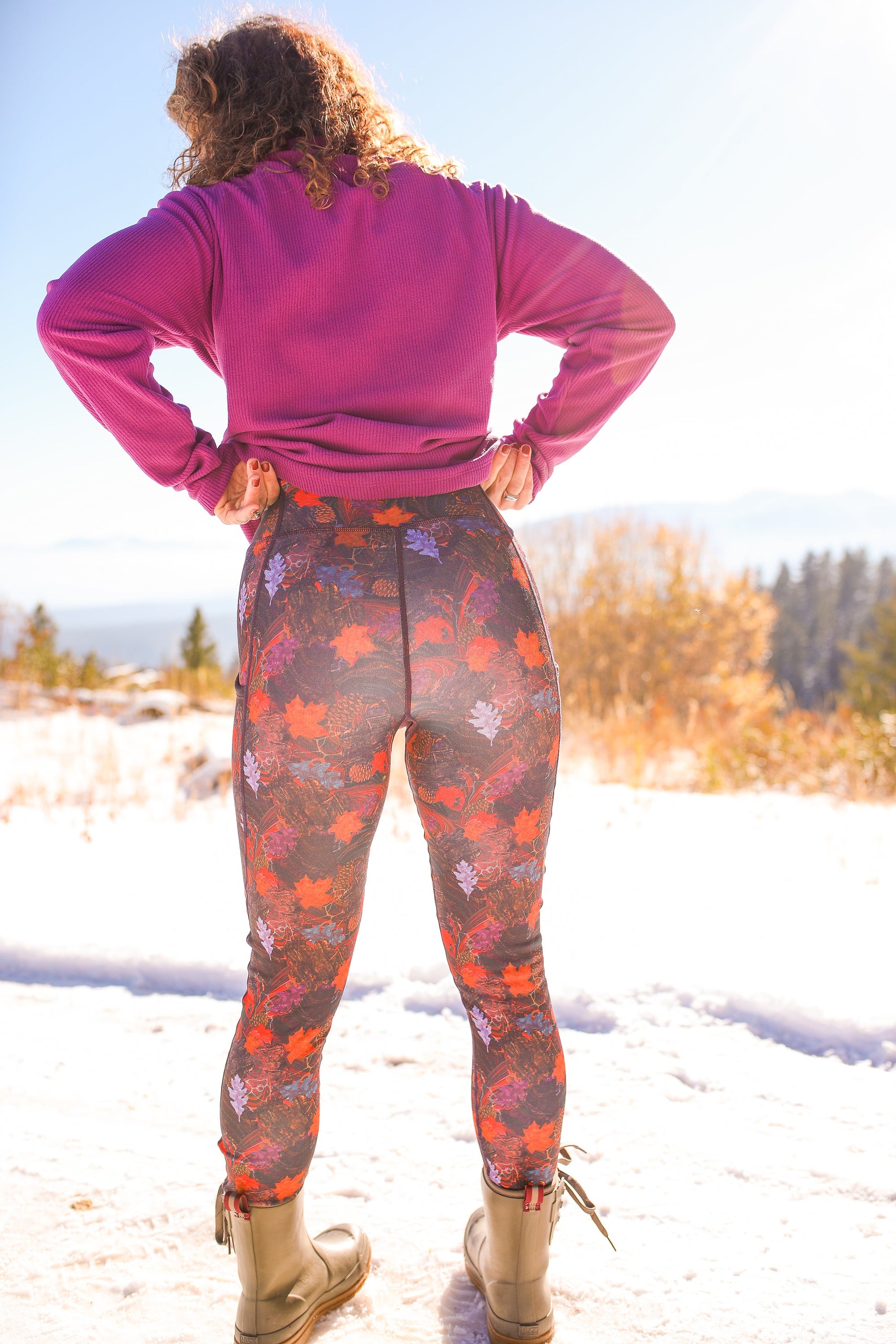 Youer | Go There Fleece Legging Littering And