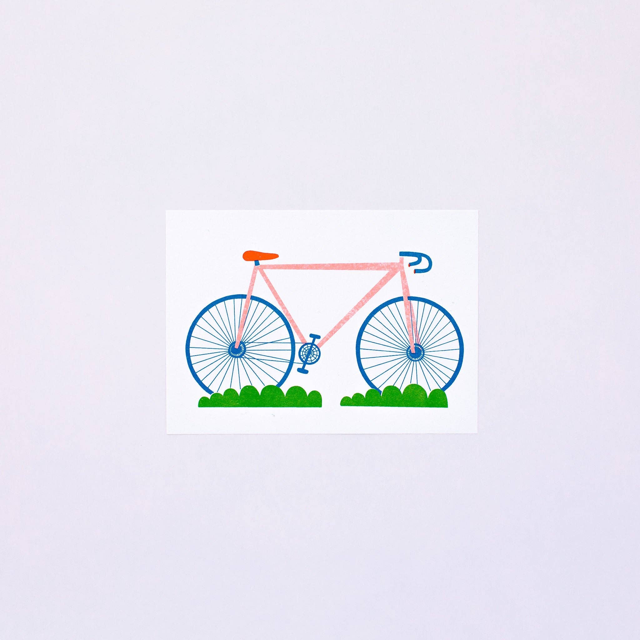 Lisa Congdon Art & Illustration | Bicycle Mini Risograph