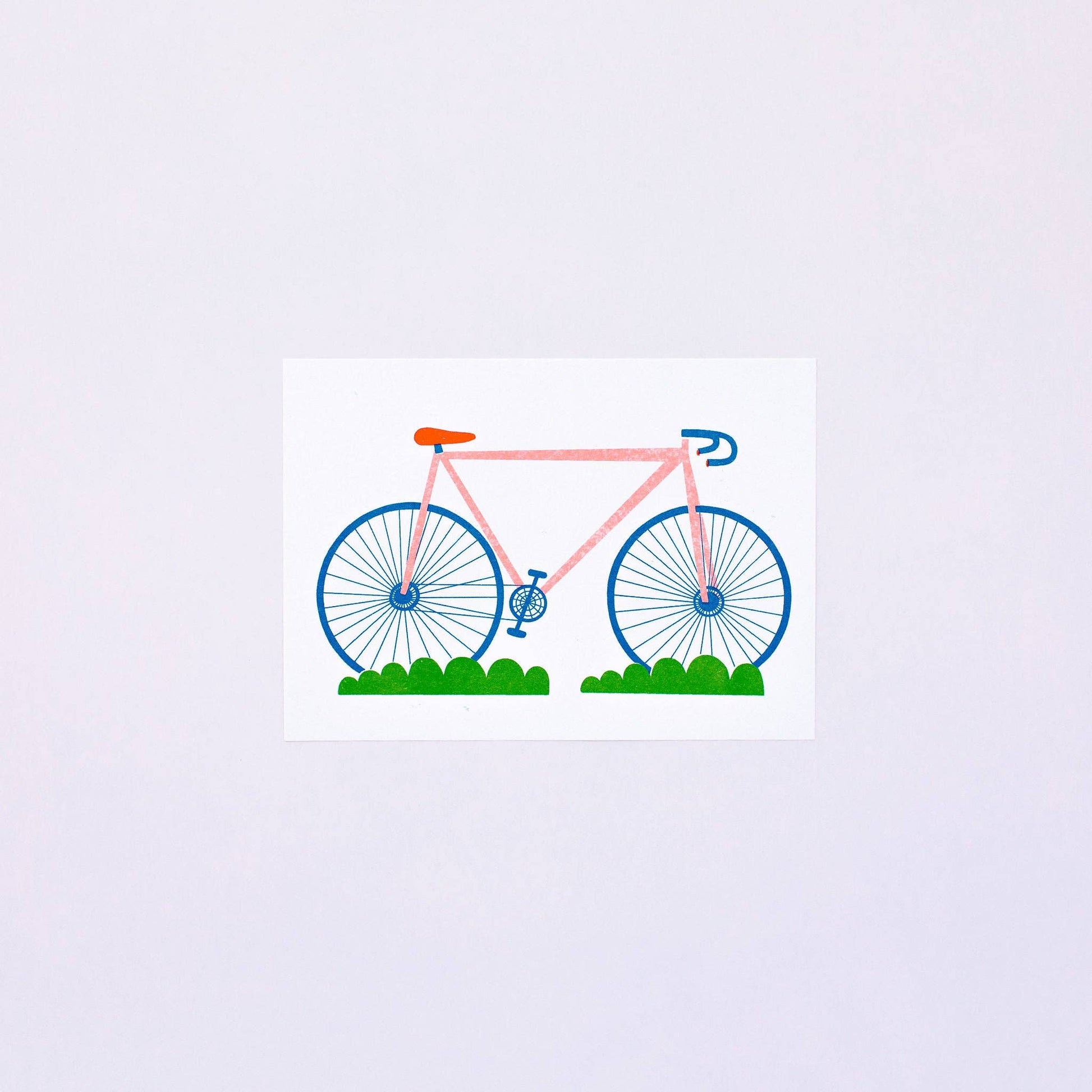 Lisa Congdon Art & Illustration | Bicycle Mini Risograph