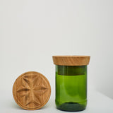 Hiliki Upcycled Glass Jar | Large