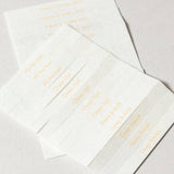 HA KO Washi Paper Incense Strips | Floral Warmth