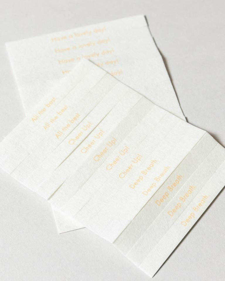 HA KO Washi Paper Incense Strips | Floral Warmth