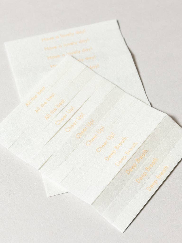 HA KO Washi Paper Incense Strips | Floral Warmth