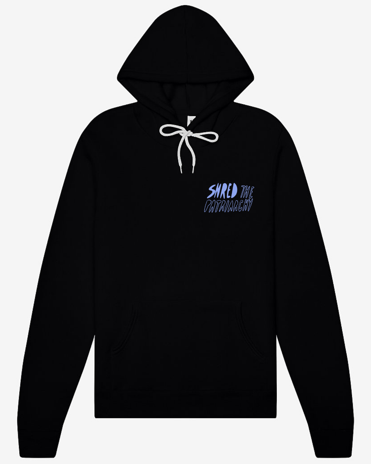 Shred the Patriarchy Hoodie | Cornflower Quilt