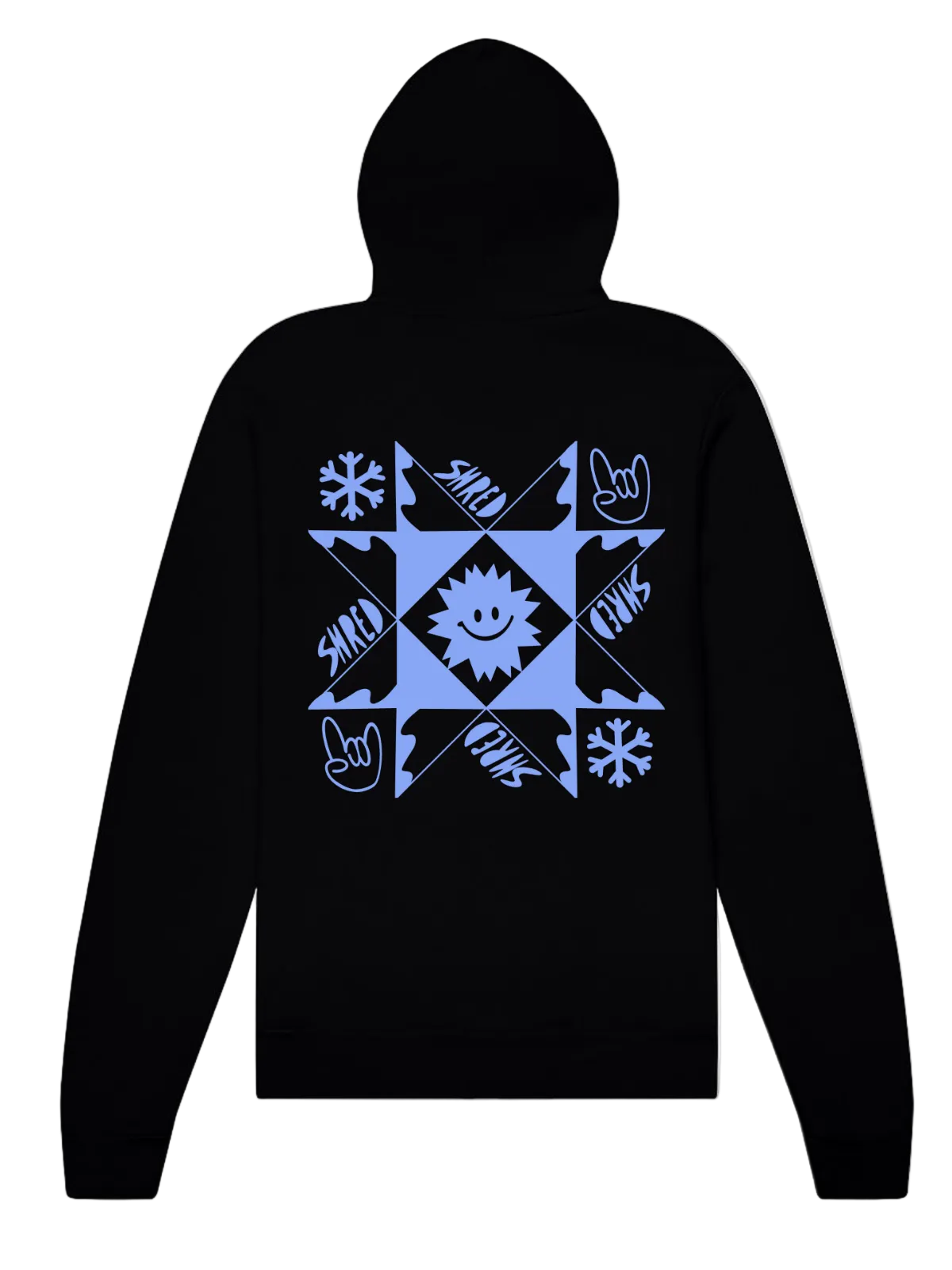 Shred the Patriarchy Hoodie | Cornflower Quilt