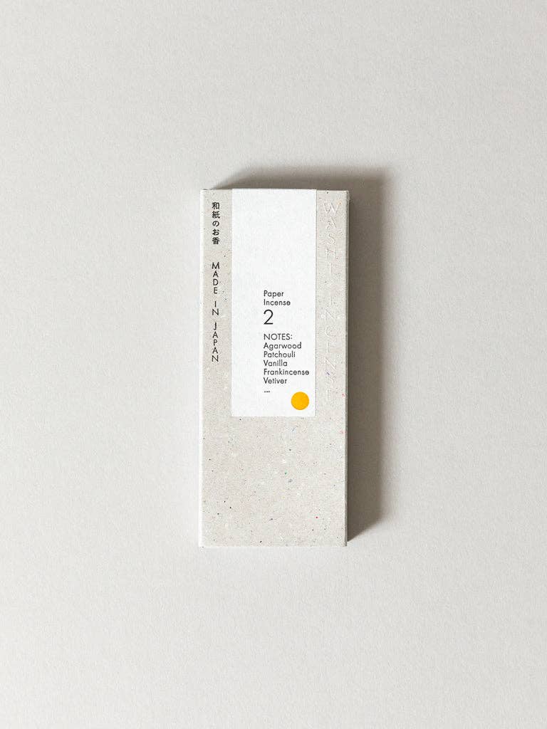 HA KO Washi Paper Incense Strips | Elegant Agarwood