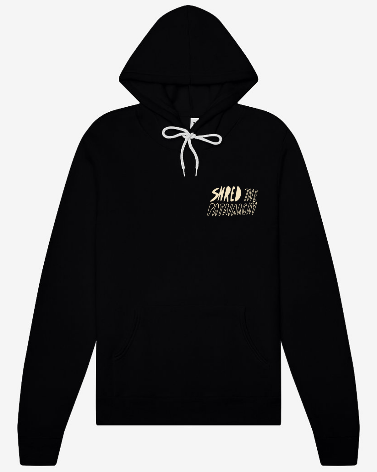 Shred the Patriarchy Hoodie | Sand Quilt