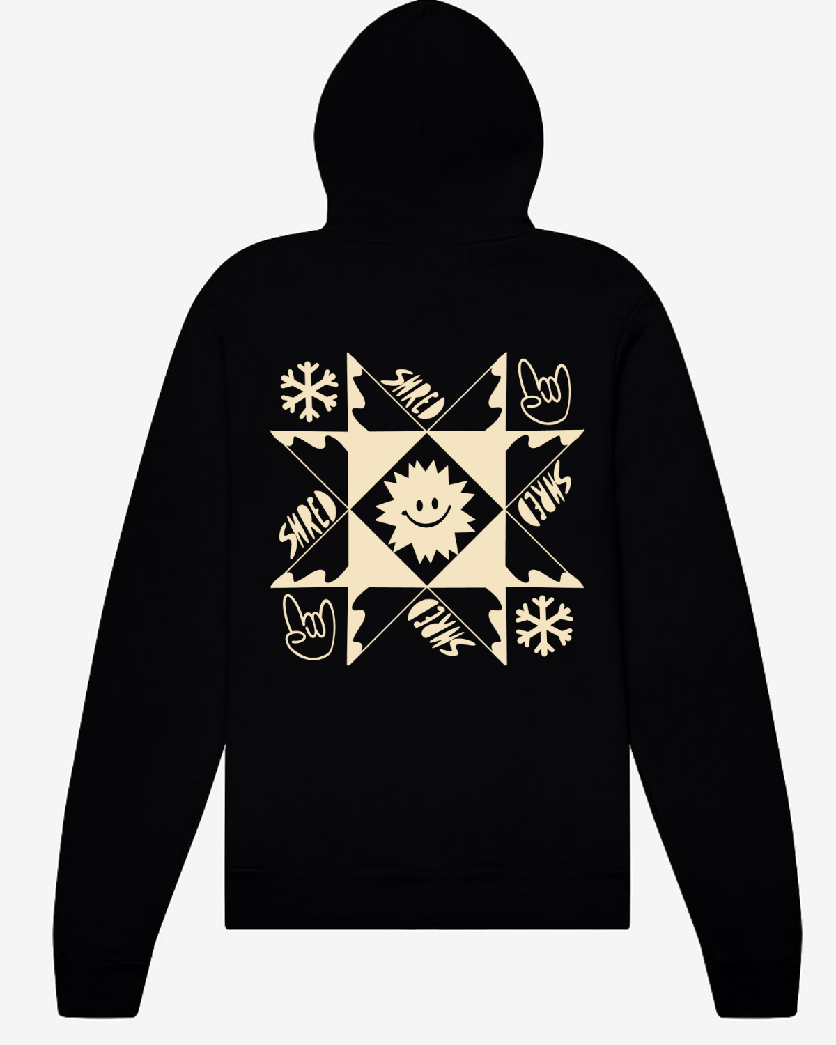 Shred the Patriarchy Hoodie | Sand Quilt