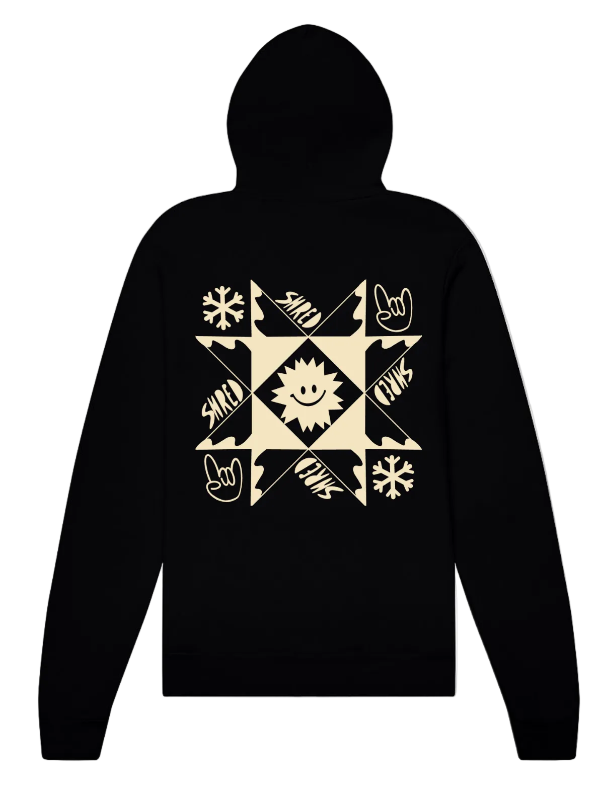Shred the Patriarchy Hoodie | Sand Quilt
