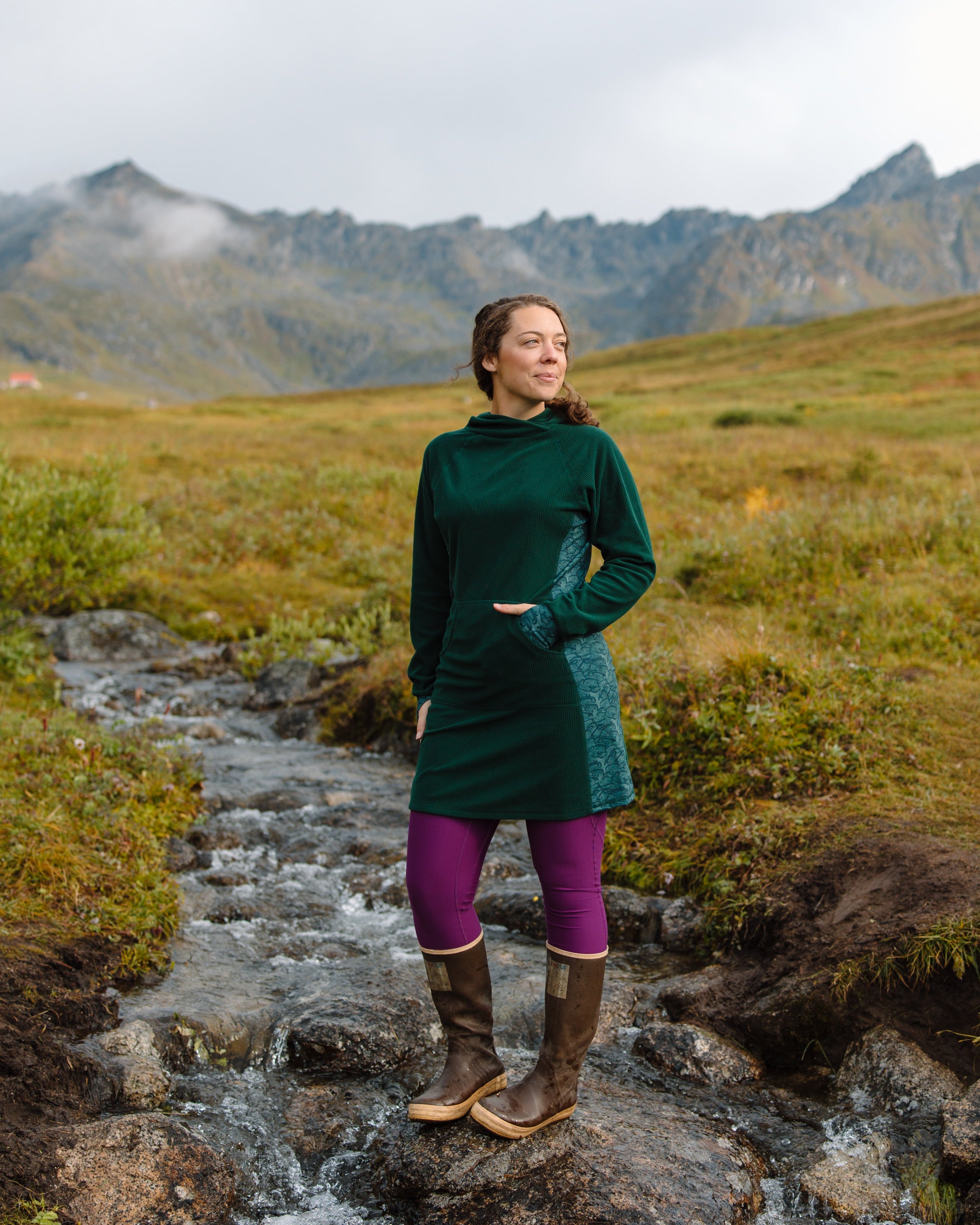 Youer | Treasure Dress Treeline