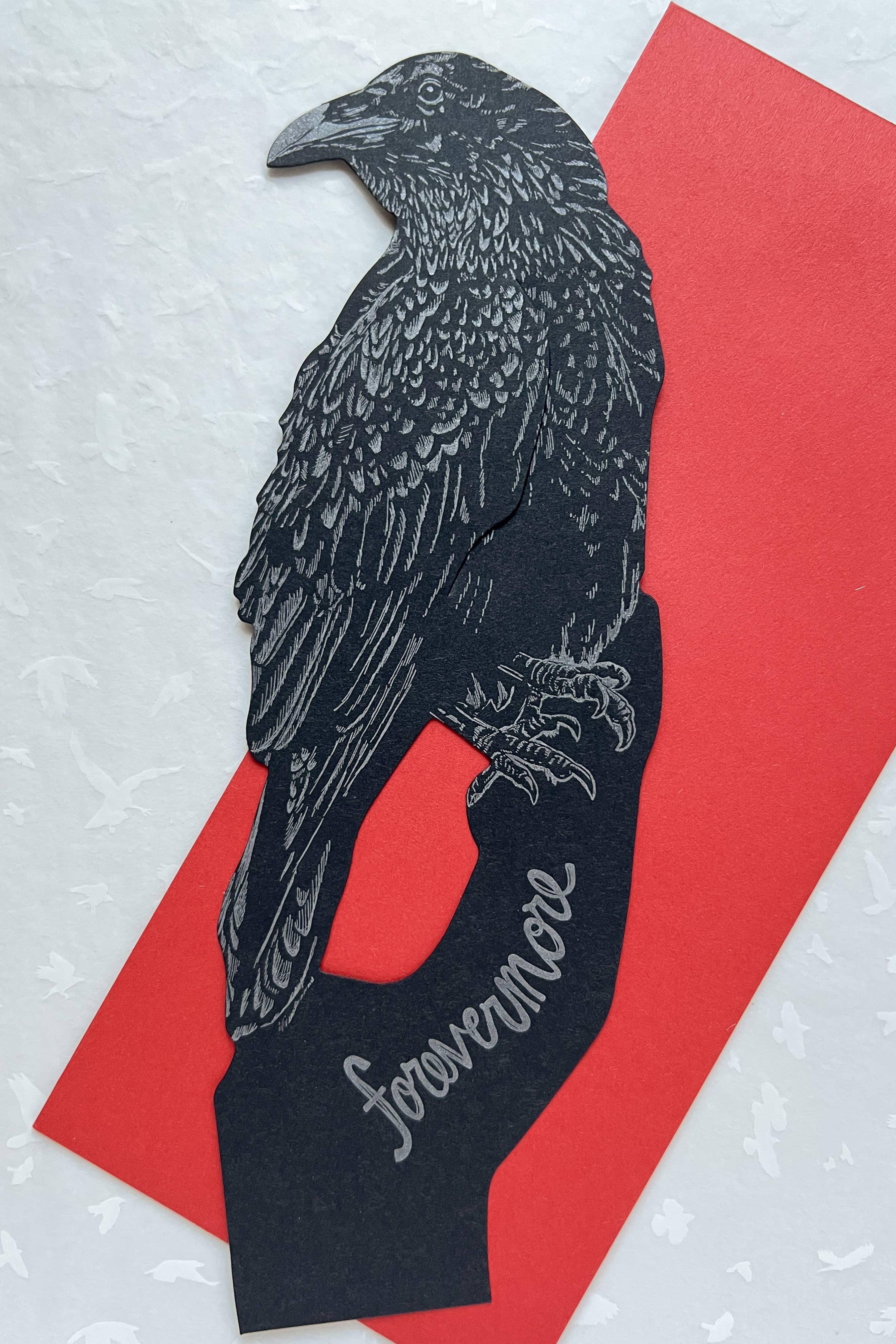 Blackbird Letterpress | Raven Forevermore Gift Card