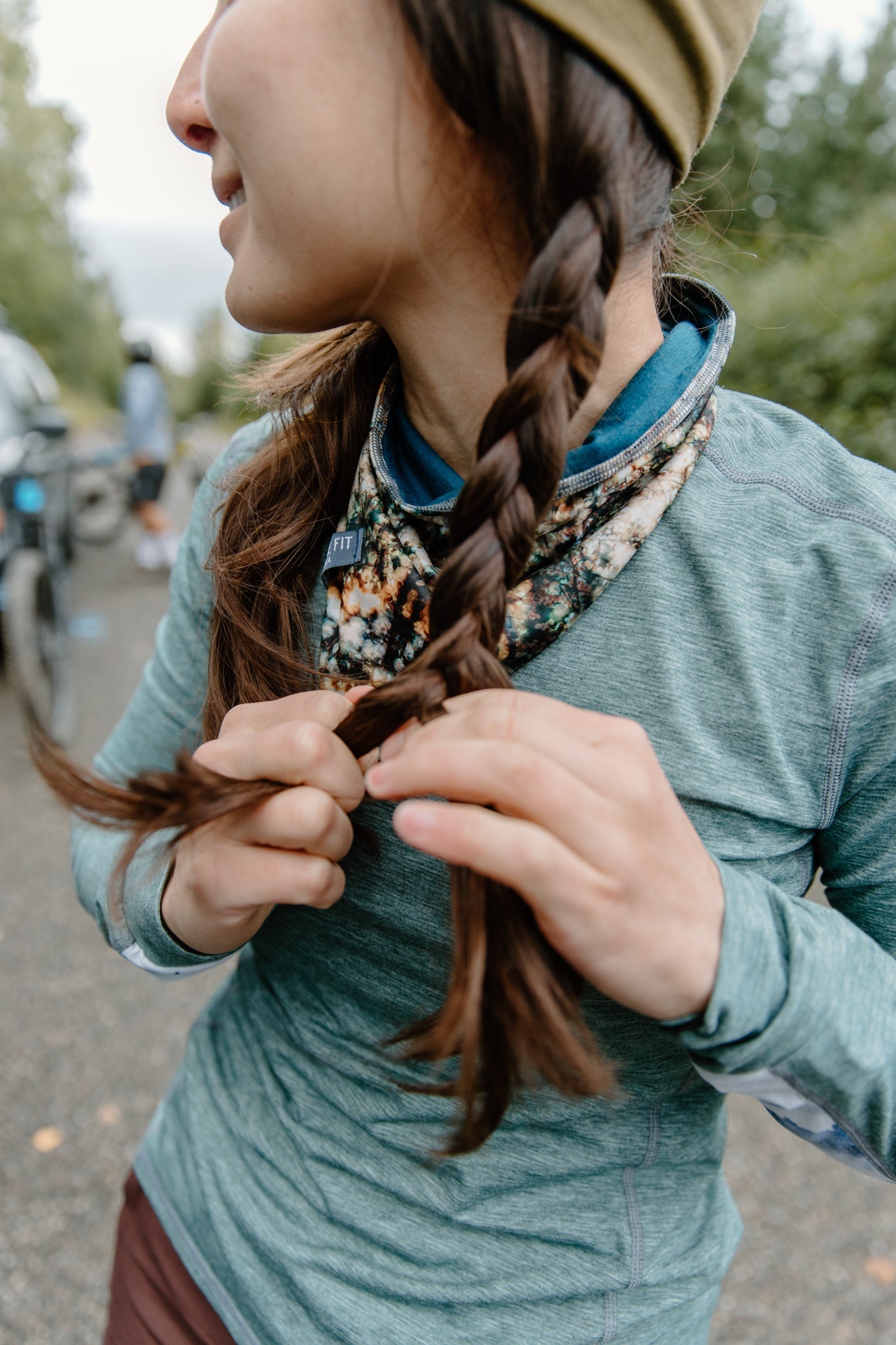 Alpine Fit | Mountain V Merino Wool Neck Warmer