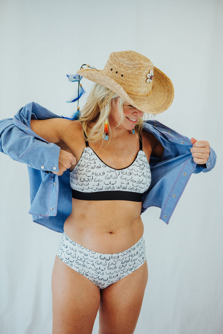 SWOOP | Boobie Print Bra