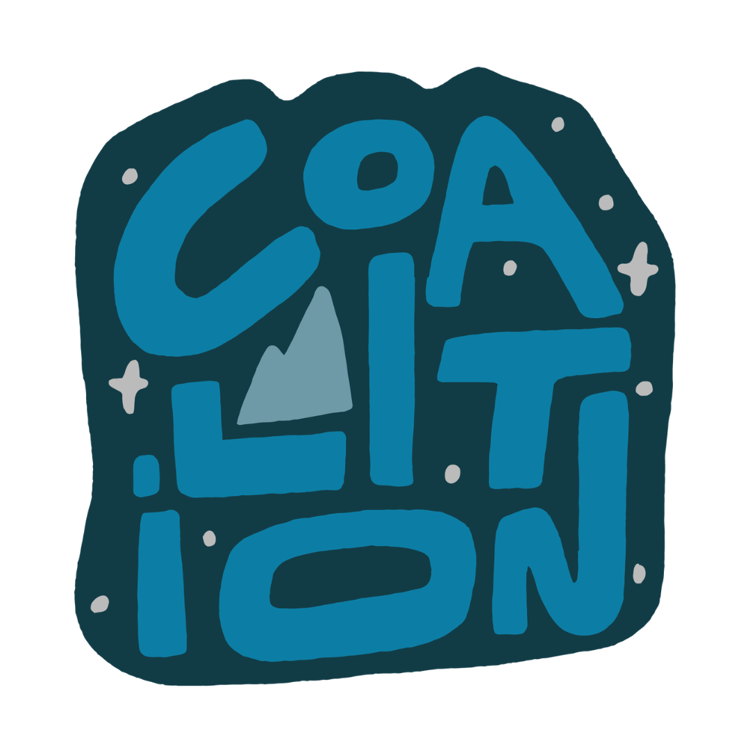 Coalition logo sticker