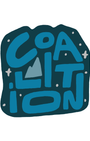 Coalition logo sticker
