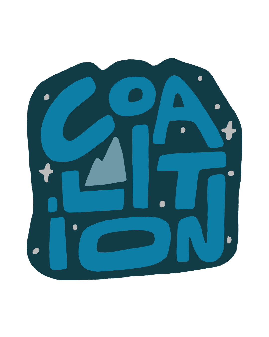 Coalition logo sticker