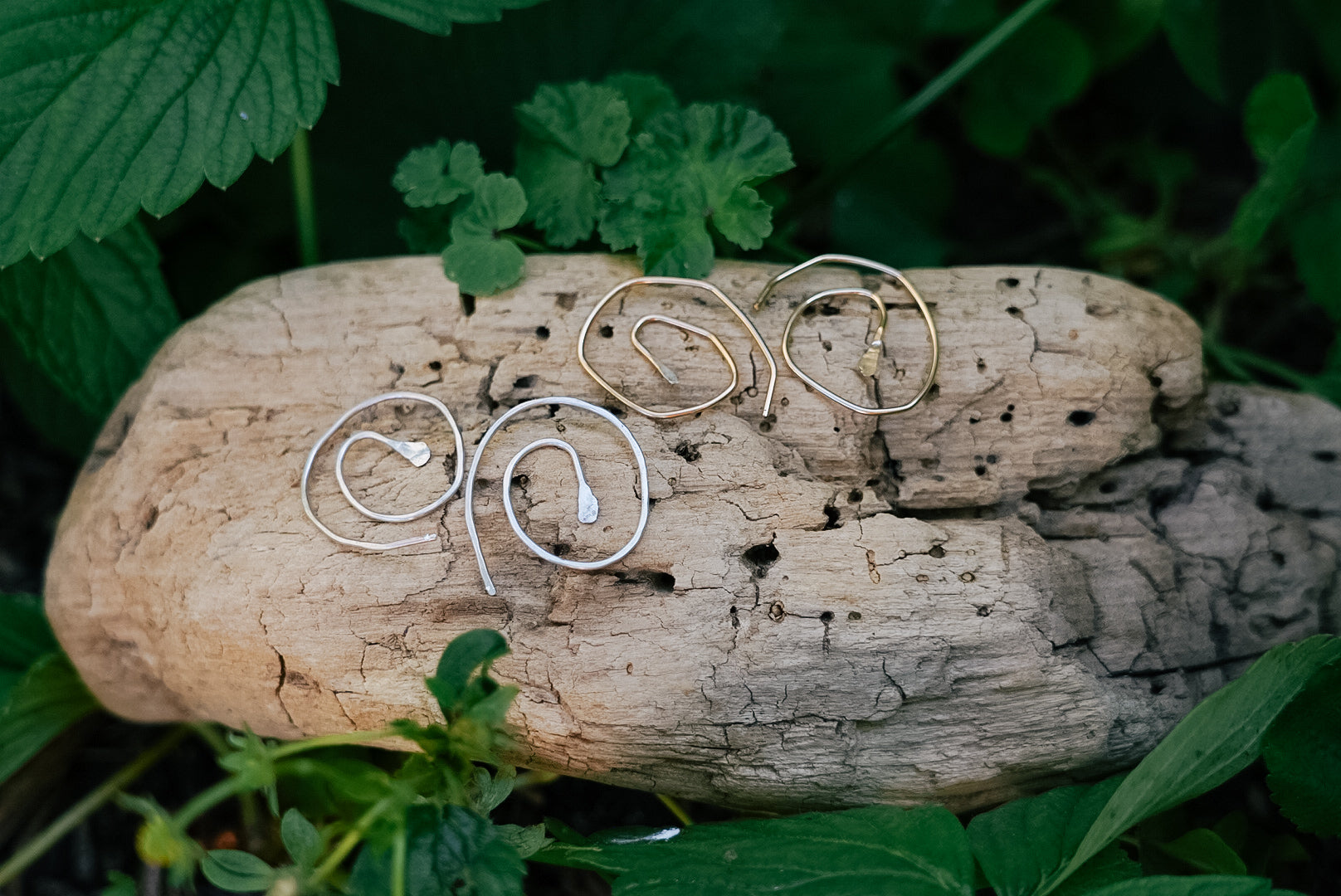 Crooked Trails Silver | Serpent Swirl Earrings