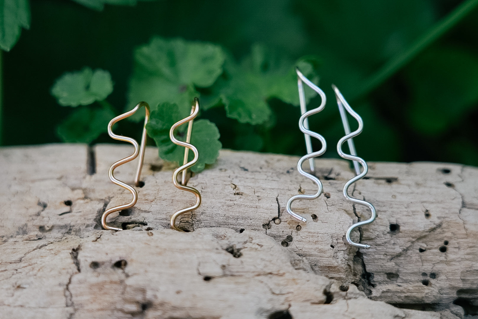 Crooked Trails Silver | Switchback Earrings