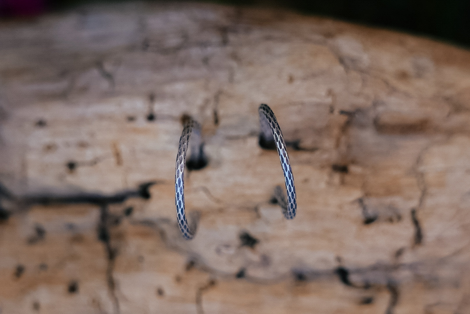Crooked Trails Silver | Cholla Hoops