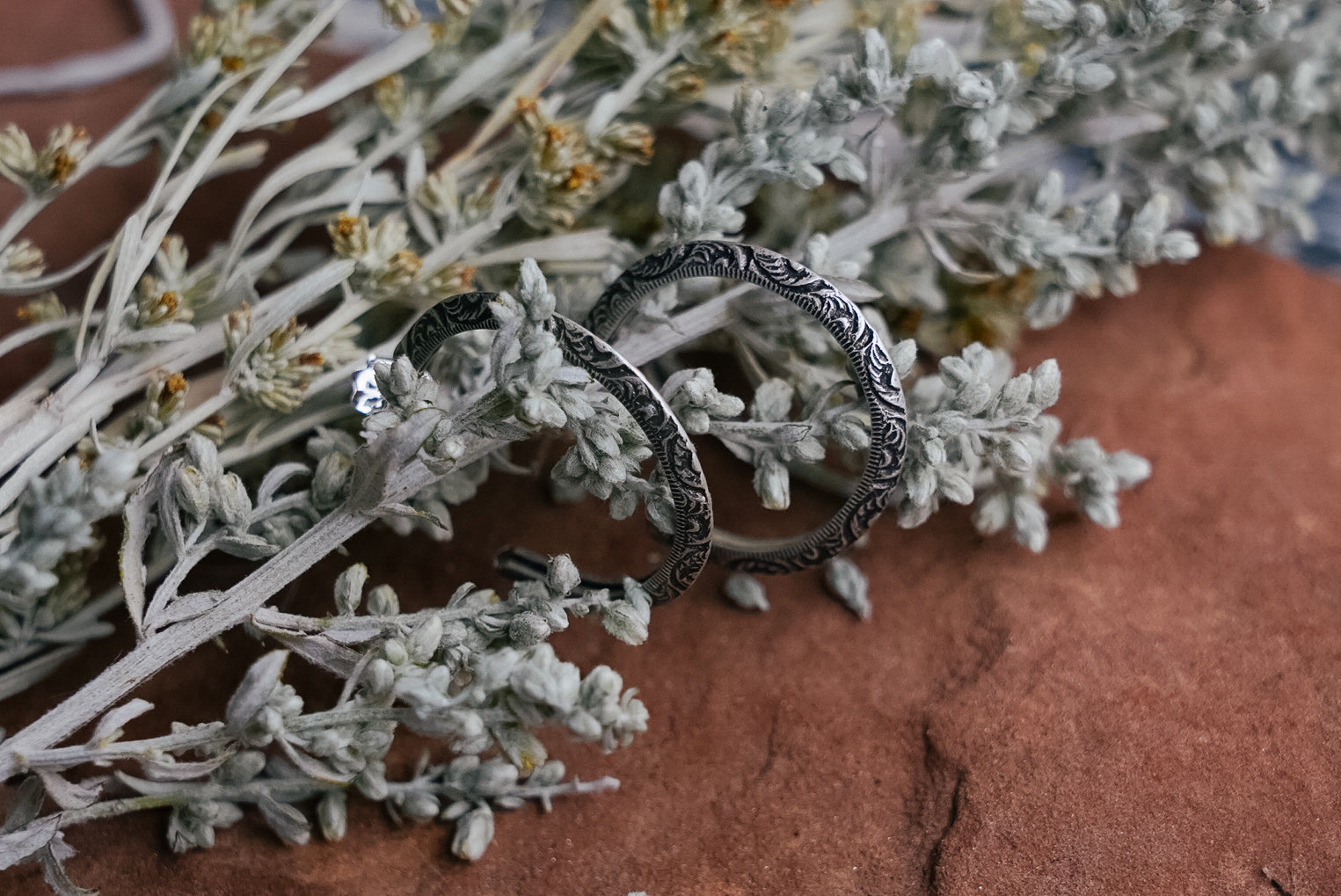 Crooked Trails Silver | Blossom Hoops